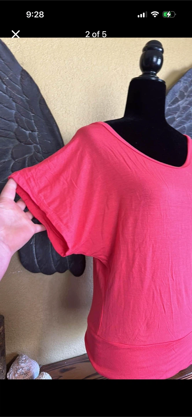 American Dream Open Back Tee Shirt - photo 2