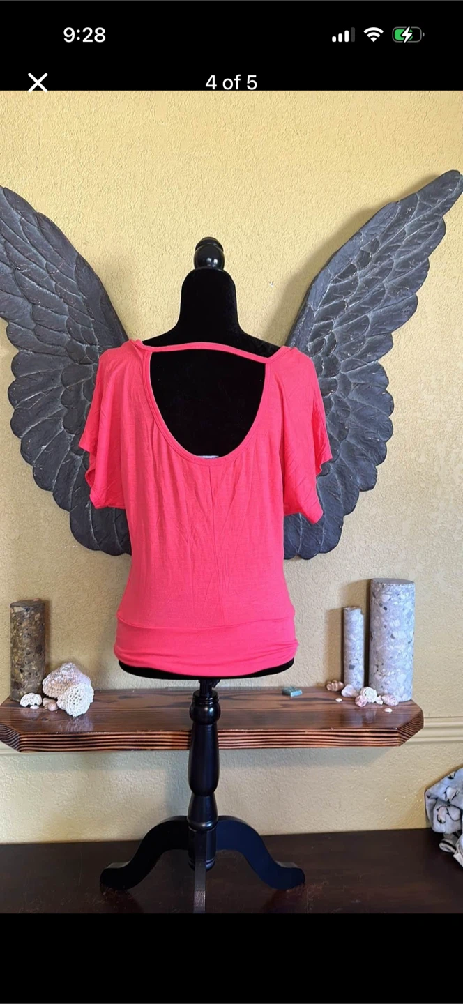 American Dream Open Back Tee Shirt - photo 4