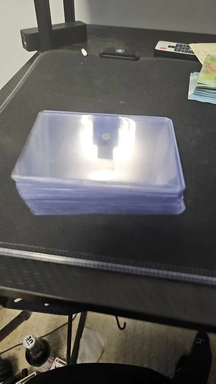Clear Trading Card Top Loaders