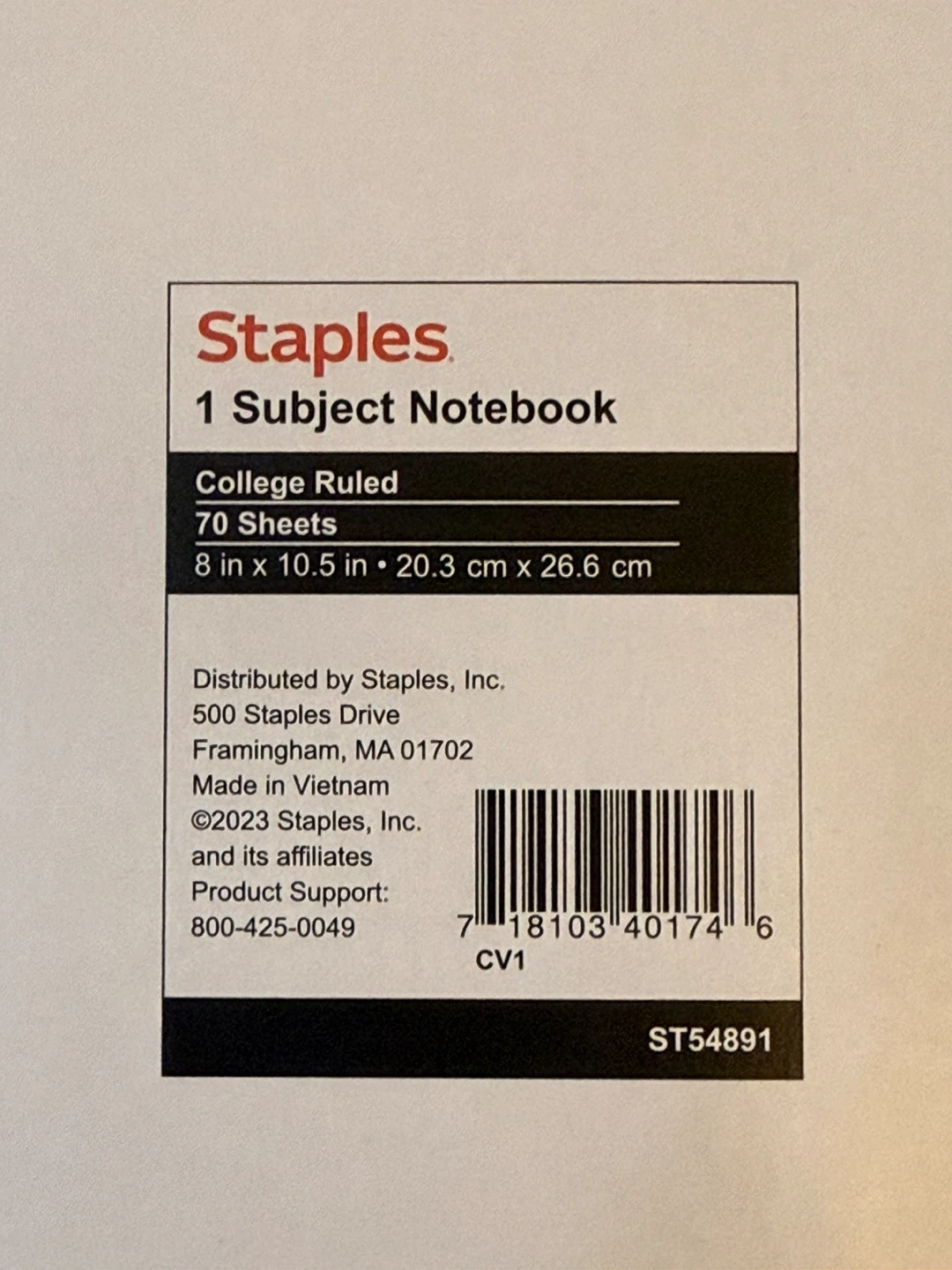 NEW✨2 College Ruled Notebooks - photo 5