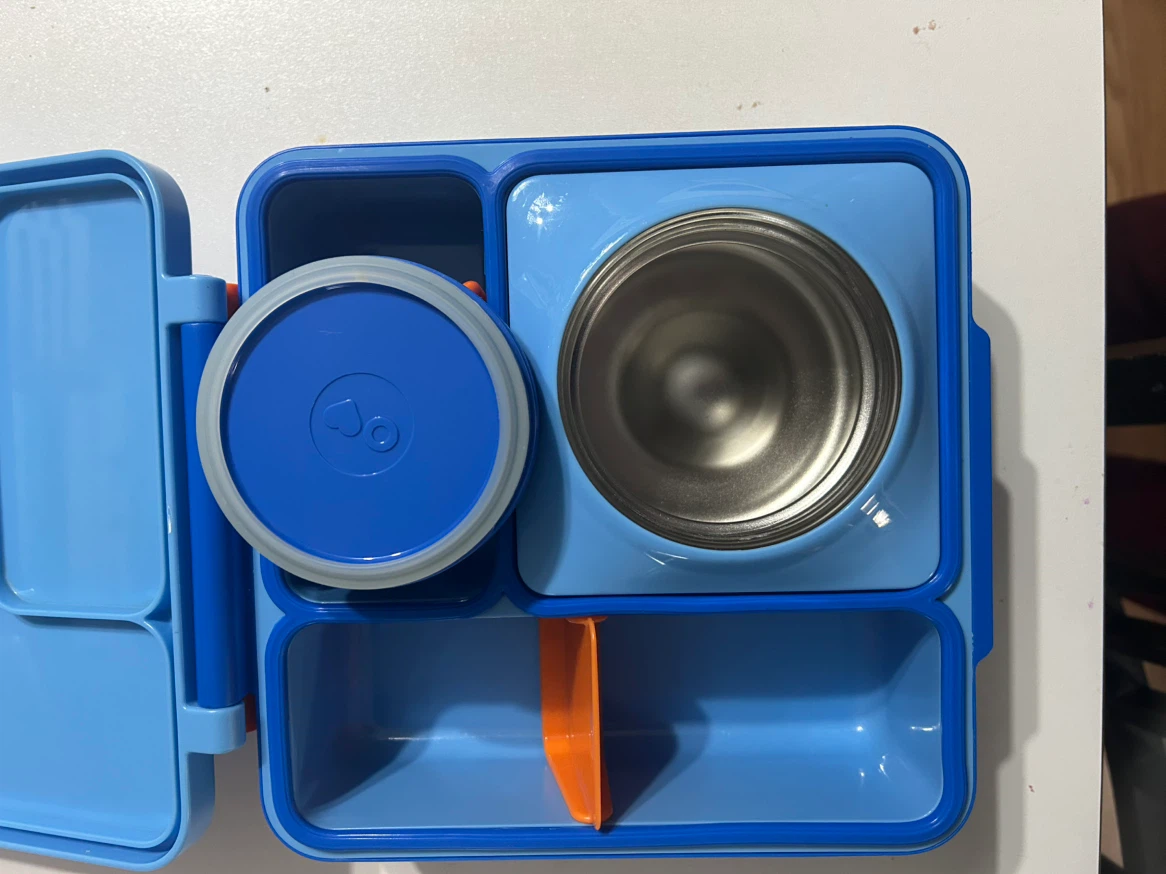 OmieBox Bento Lunch Box - Blue - photo 3