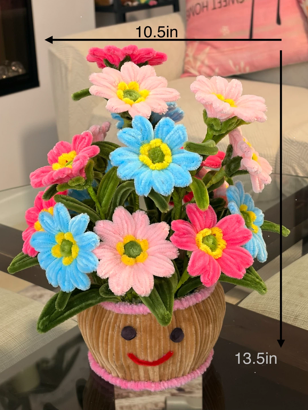 Handmade Pipe Cleaner Flower Bouquet - photo 2