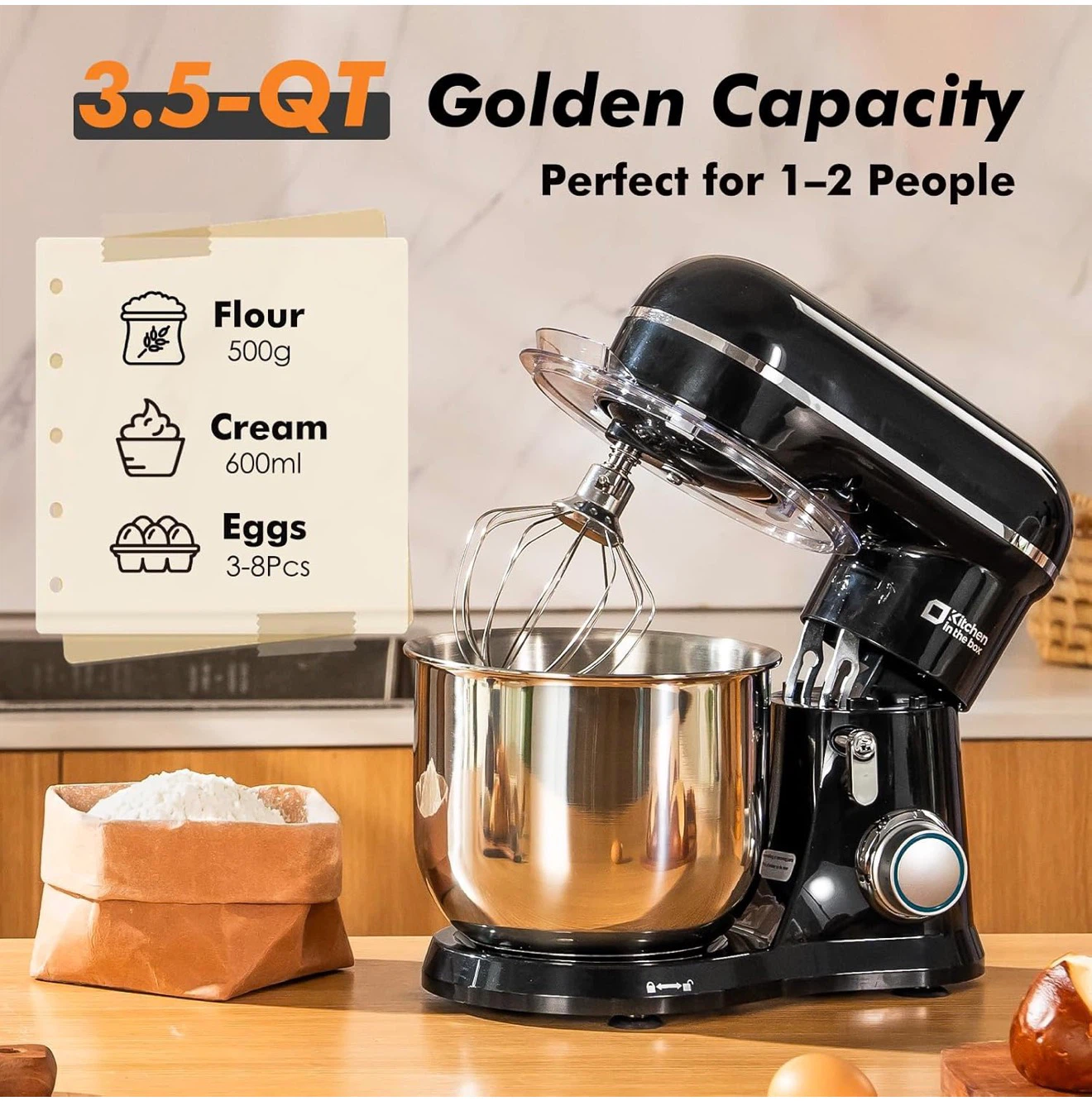 Kitchen in the Box 3.5QT Stand Mixer - photo 2