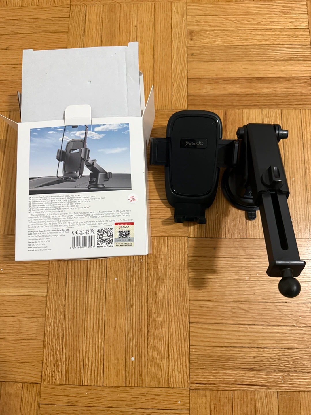 Suction Cup Phone Holder | Universal Dashboard Car Mount - photo 3