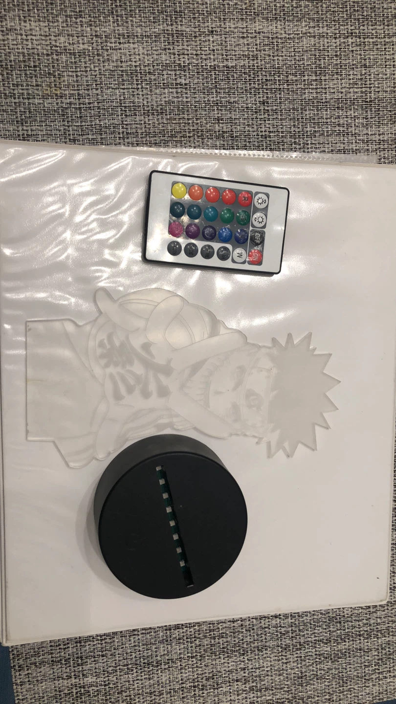 Naruto LED 3D Night Light