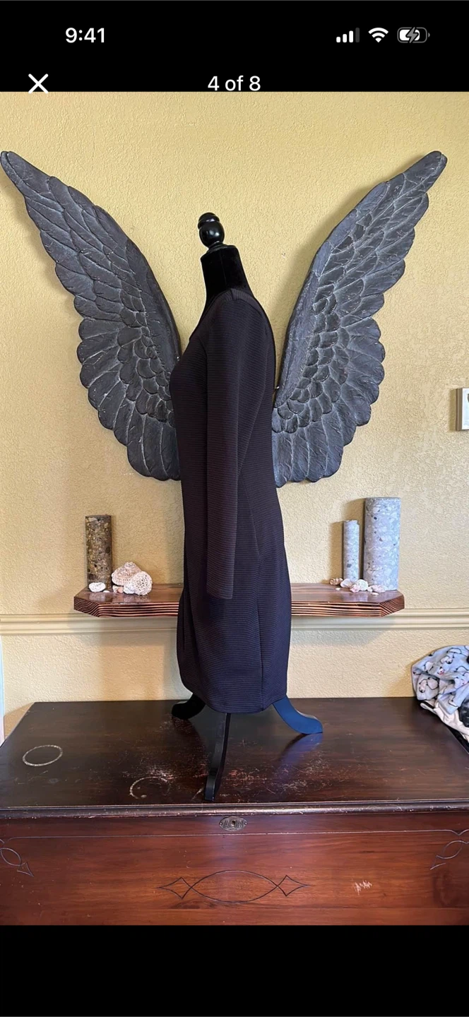 H&M LongSleeve Scoop Back Dress - photo 4