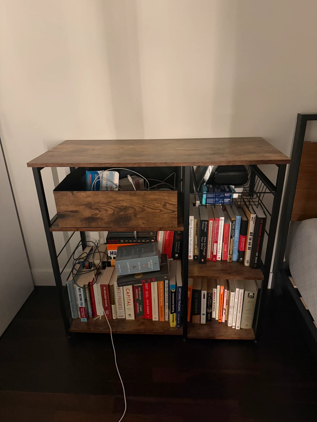 Industrial Style Bookshelf and Storage Unit - photo 2