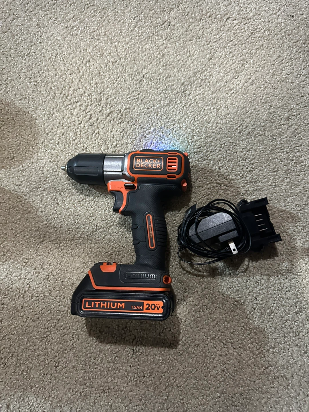 Black+Decker 20V Lithium Drill