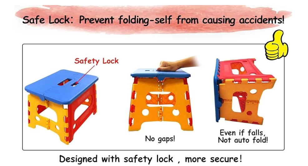 Kids step stool with safety lock - photo 5