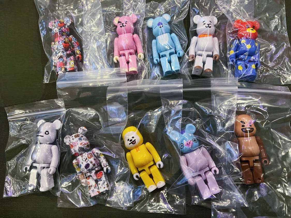 BT21 BEARBRICK SERIES BY BTS X LINE FRIENDS X MEDICOM - photo 2