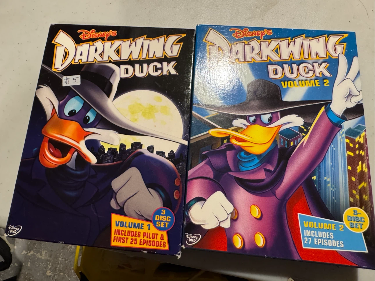 Disney's Darkwing Duck Volume 1 & 2 DVD Sets