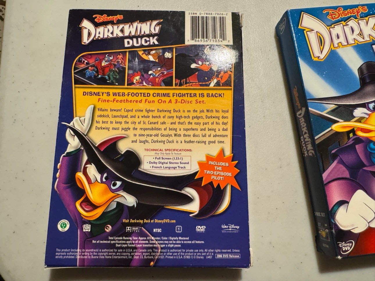 Disney's Darkwing Duck Volume 1 & 2 DVD Sets - photo 2
