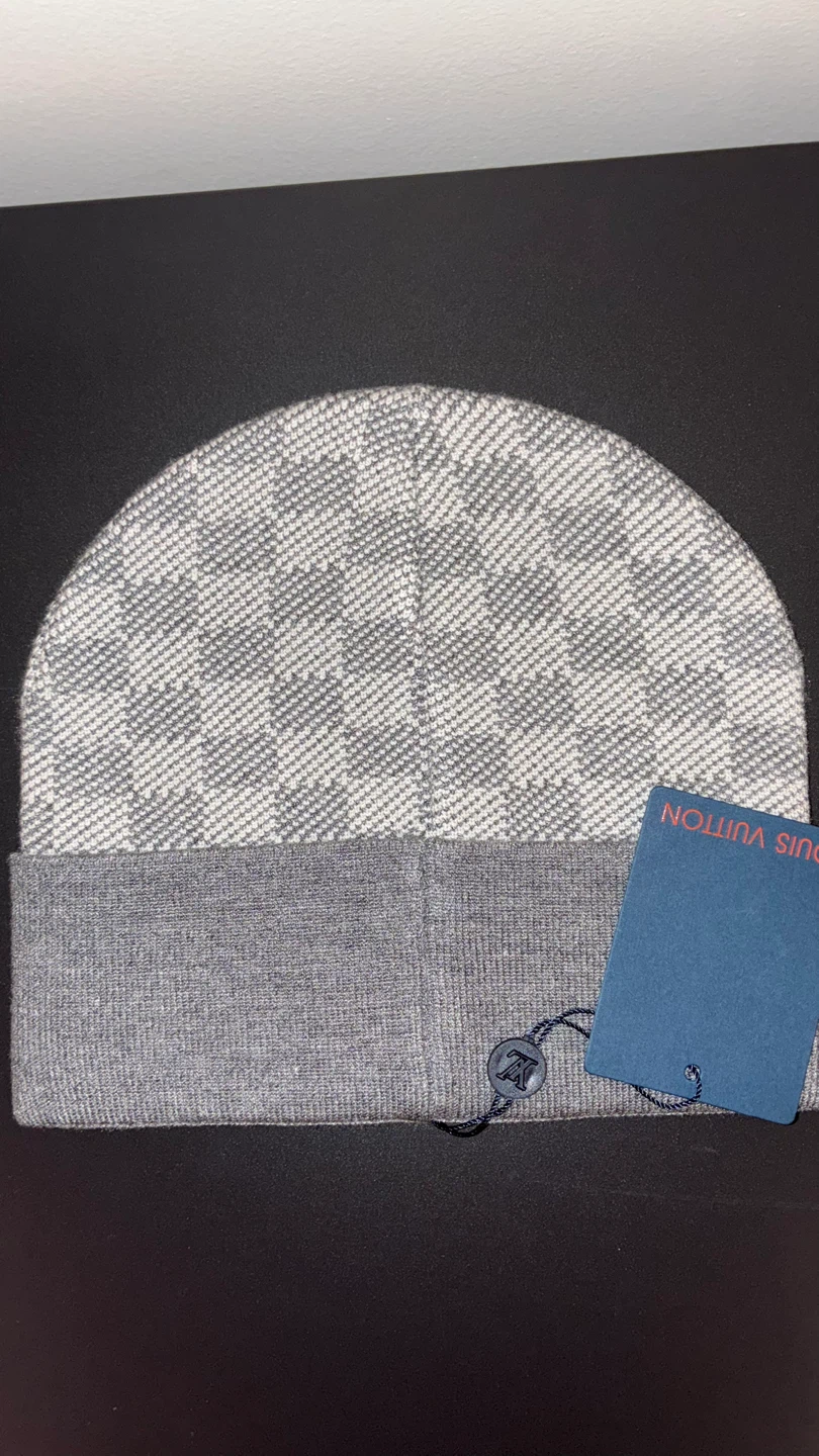 Louis Vuitton Damier Beanie Grey - photo 3