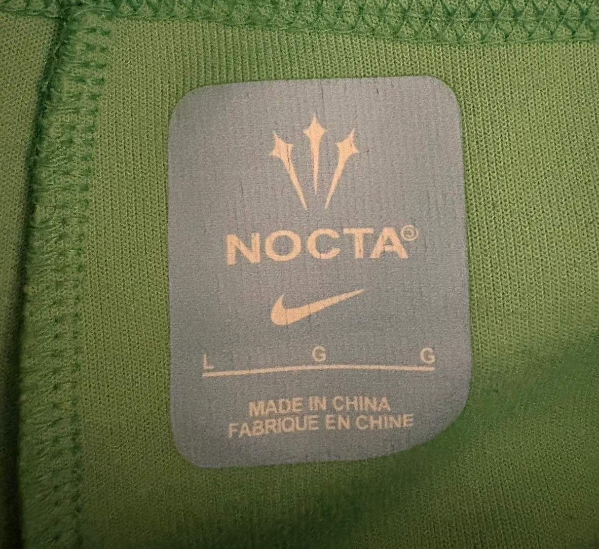 Nike NOCTA Green Sweatpants - photo 3