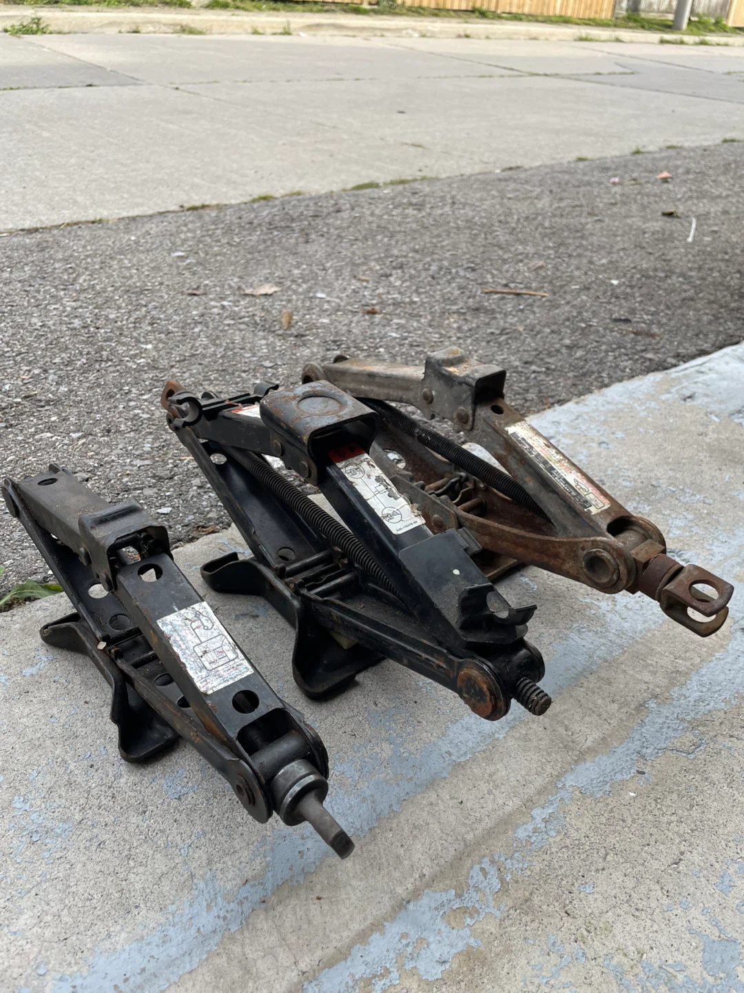 Automotive Scissor Jacks and Lug Wrench