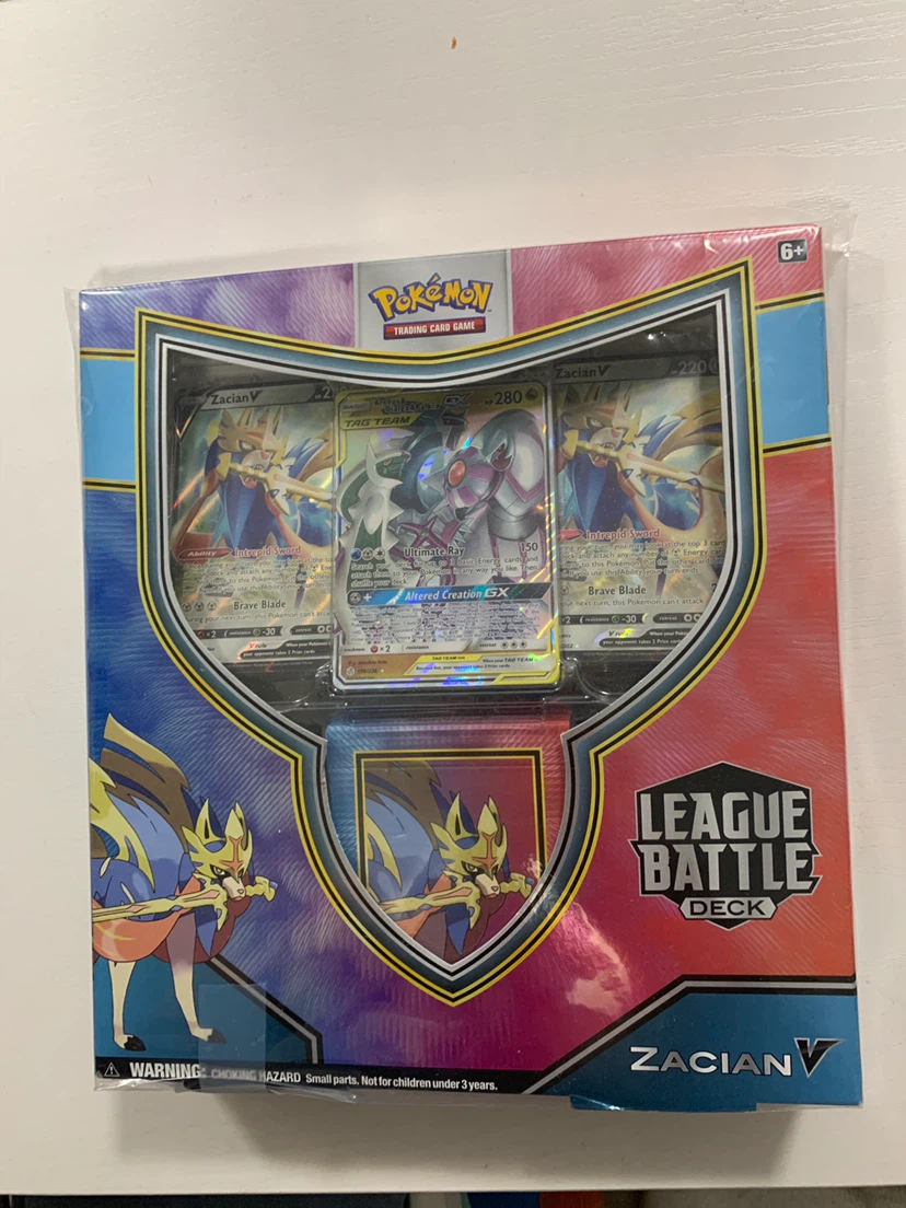 Pokemon TCG Zacian V League Battle Deck