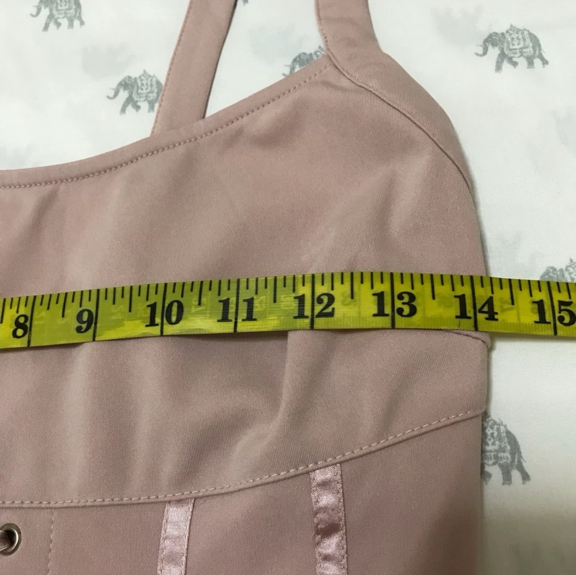 Pink Lace-Up Mini Dress - photo 5