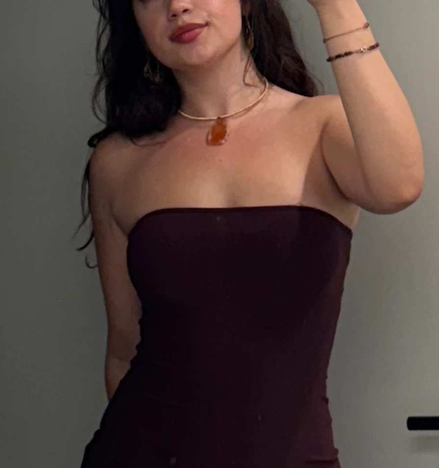 Handmade choker with agathe