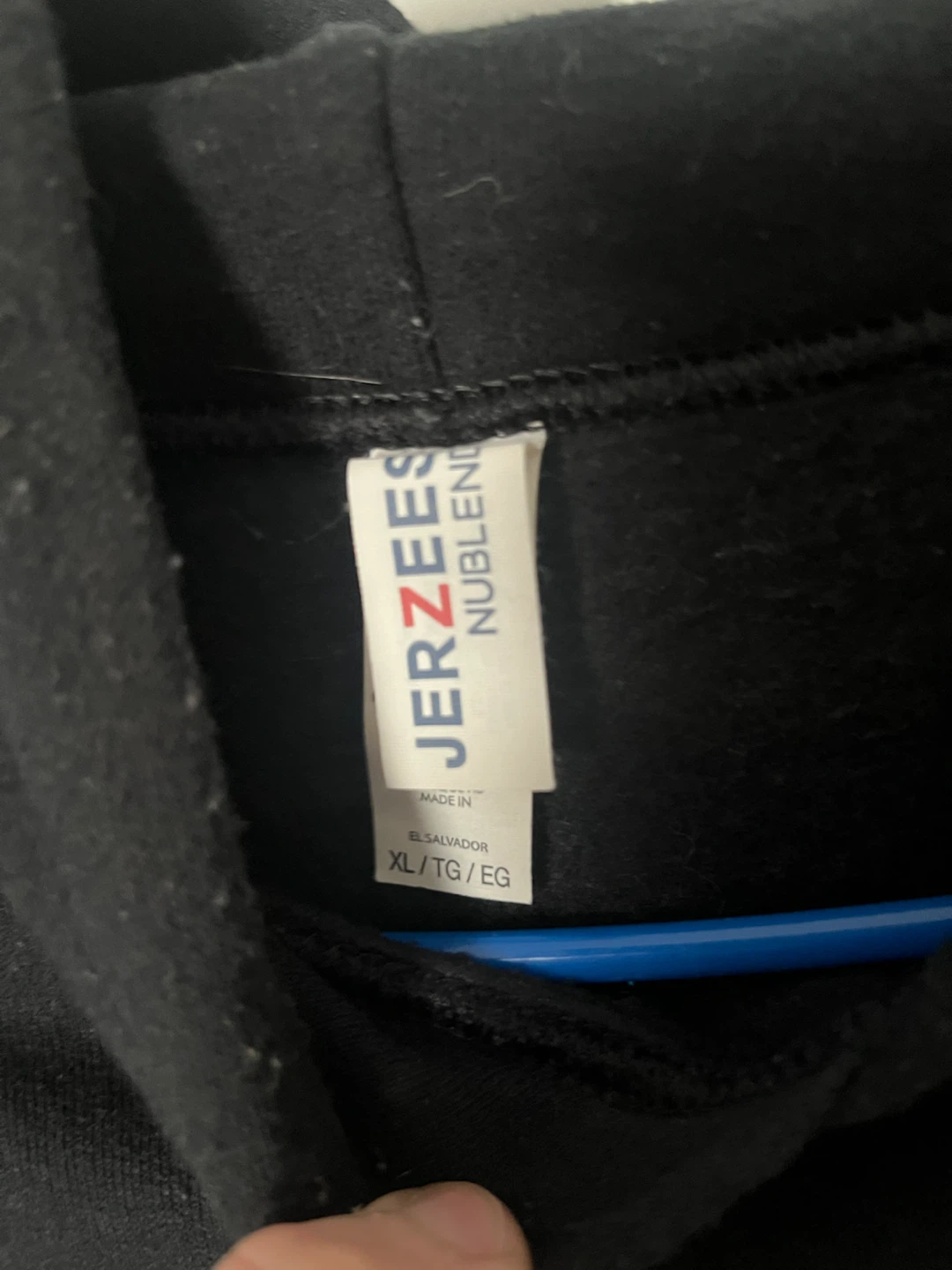 Jerzees West Brooklyn Hoodie Black XL - photo 4