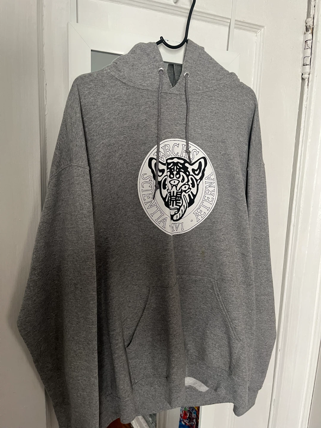 Jerzees Grey Large West Brooklyn Hoodie