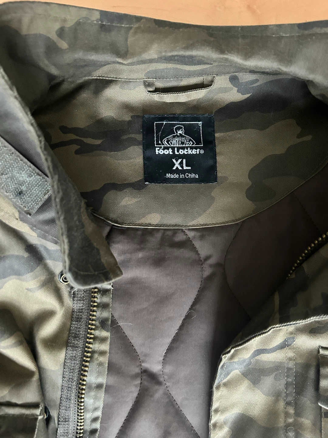 Foot Locker Camouflage Utility Jacket (needs zipper) - photo 2