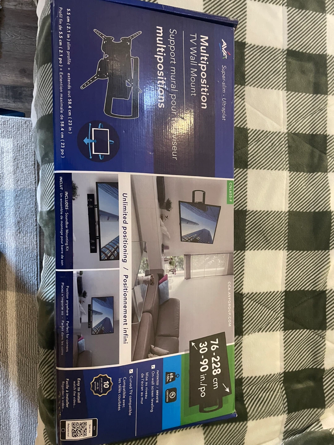 AVF Multiposition TV Wall Mount - photo 2