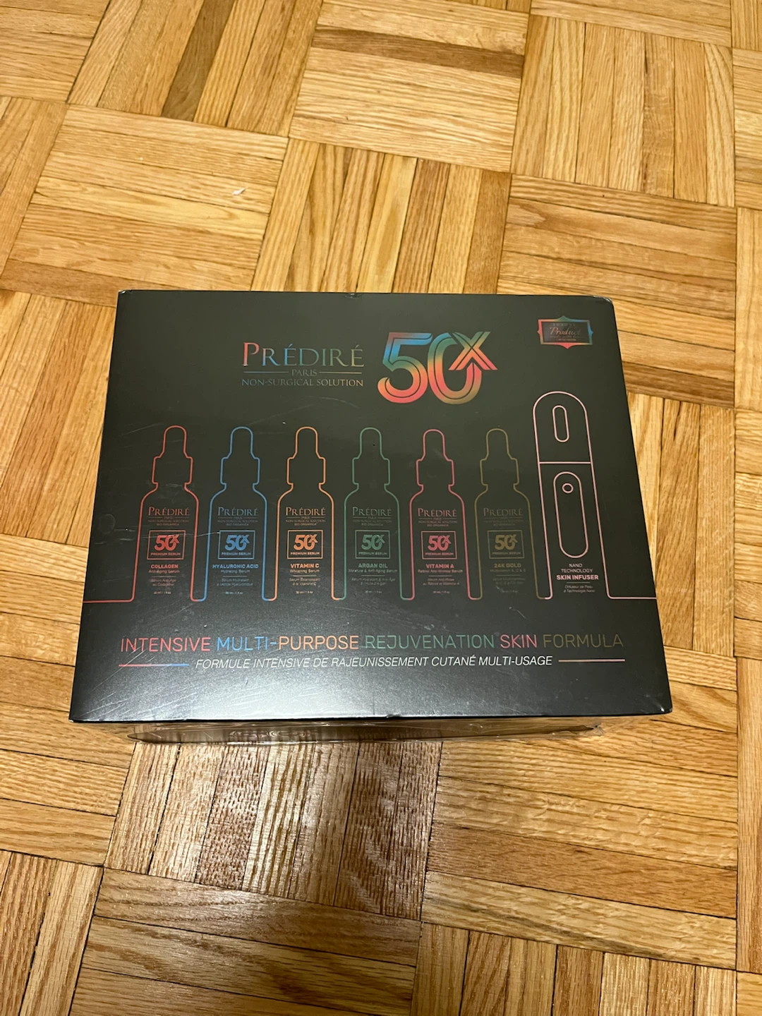 NEW Sealed Prédiré Paris 50X Luxury Serum Set + Skin Infuser - photo 4