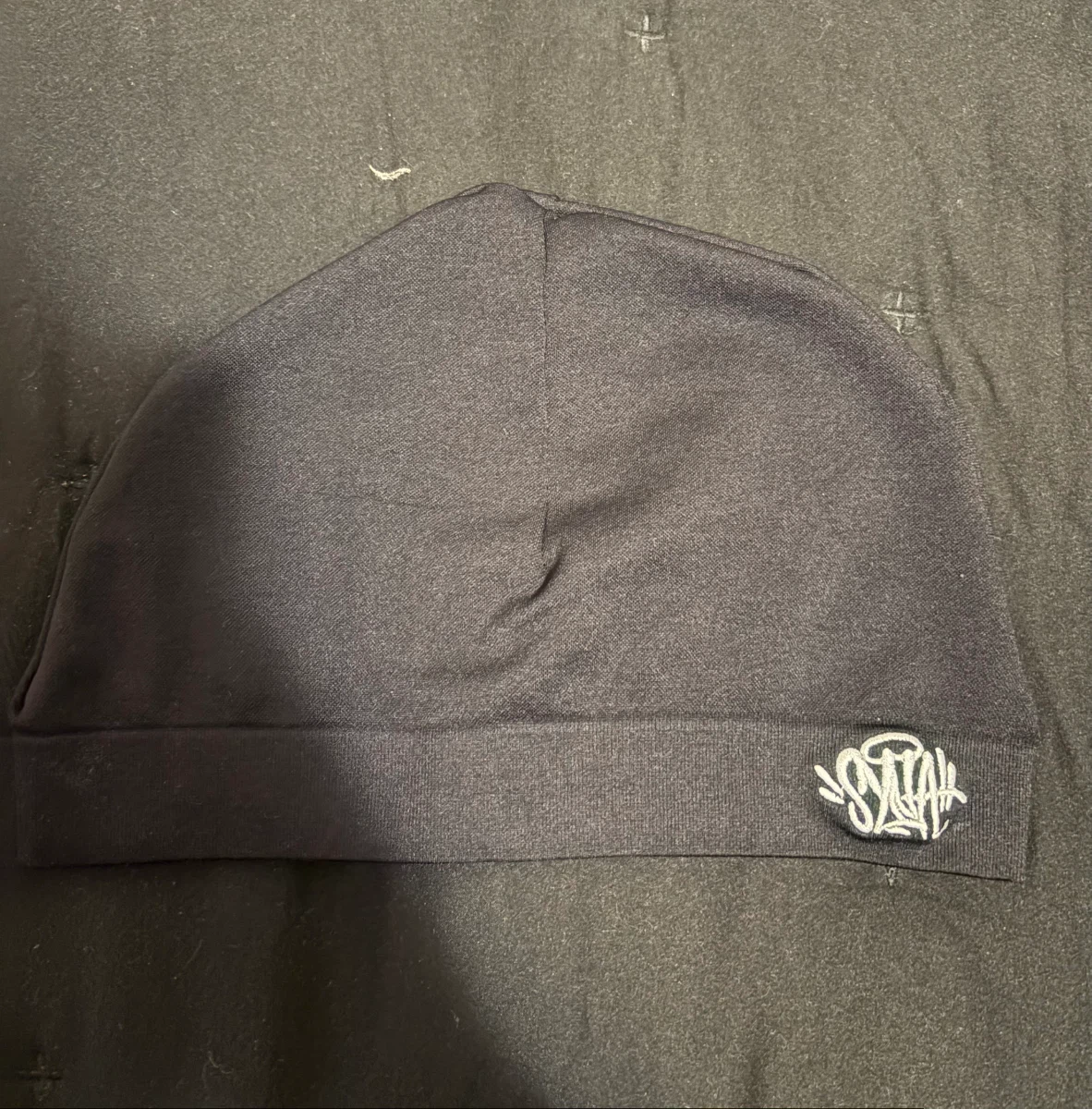 Syna Black Skull Cap