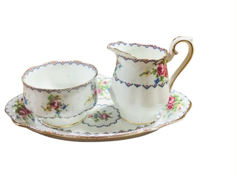 Royal Albert Cream and Sugar Set