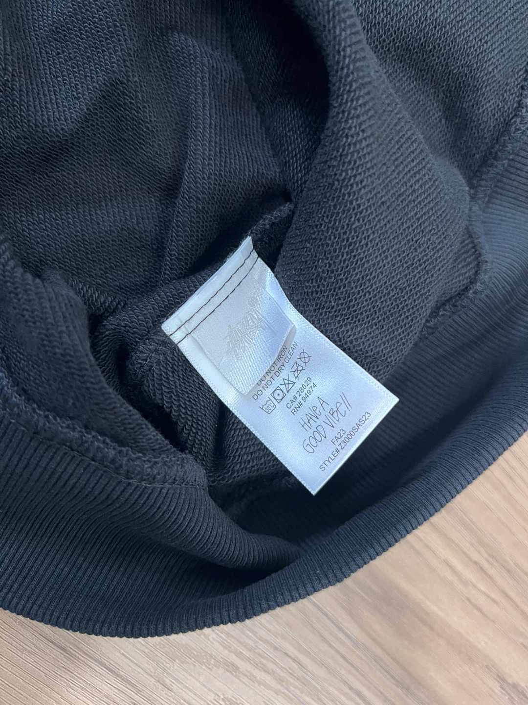Stussy Vancouver Zip-Up Hoodie Black - photo 4