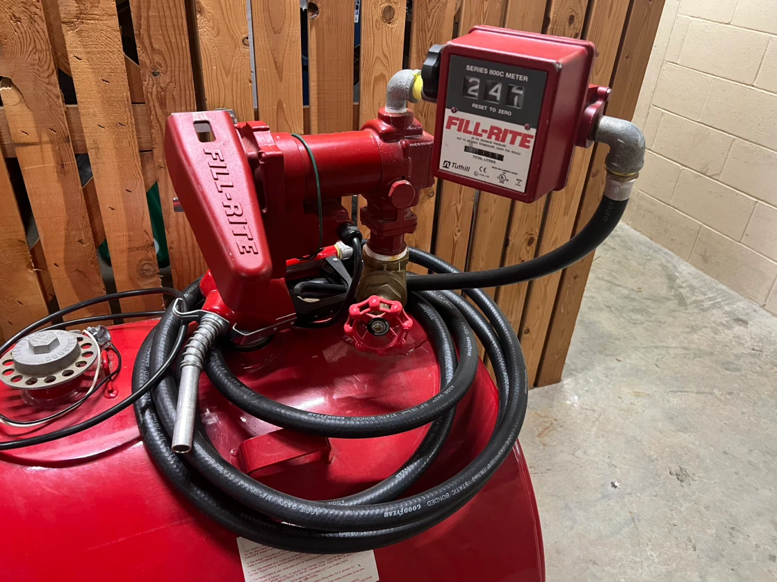 Tidy Tanks 240L Fuel Tank with Fill-Rite 12V Pump - photo 4