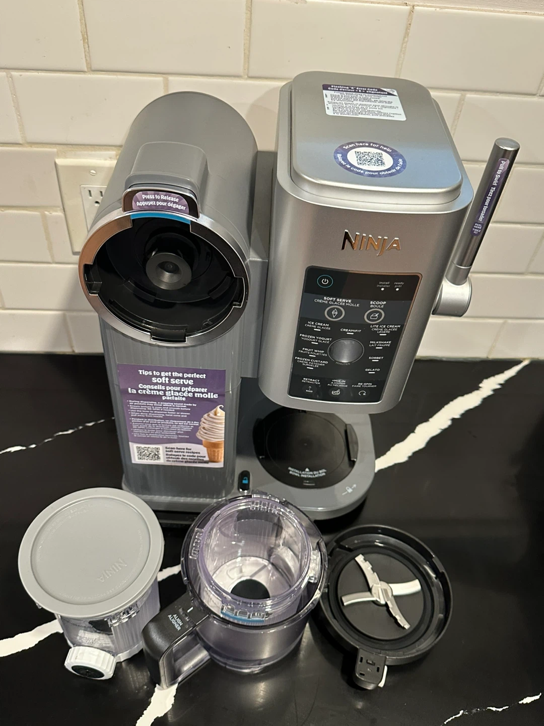 Ninja Swirl by CREAMi Ice Cream Machine - photo 3