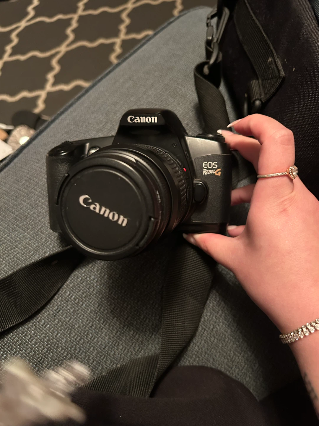 Canon EOS Rebel G Film Camera with 35-80mm Lens