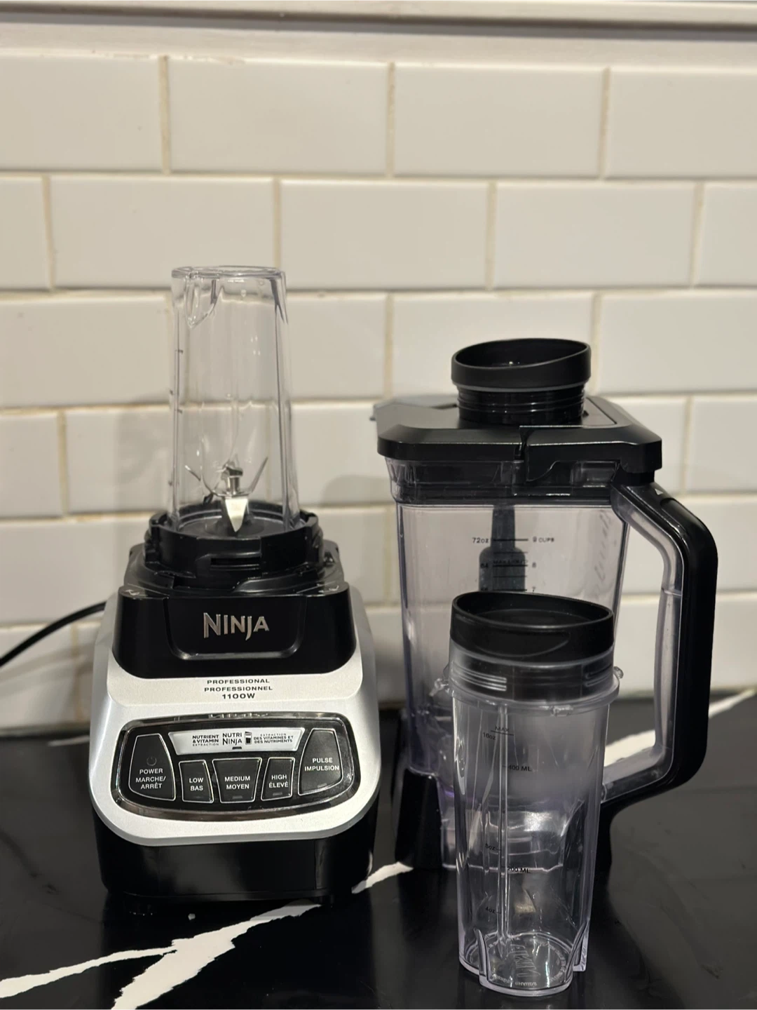 Ninja Professional 1100W Blender System - photo 2