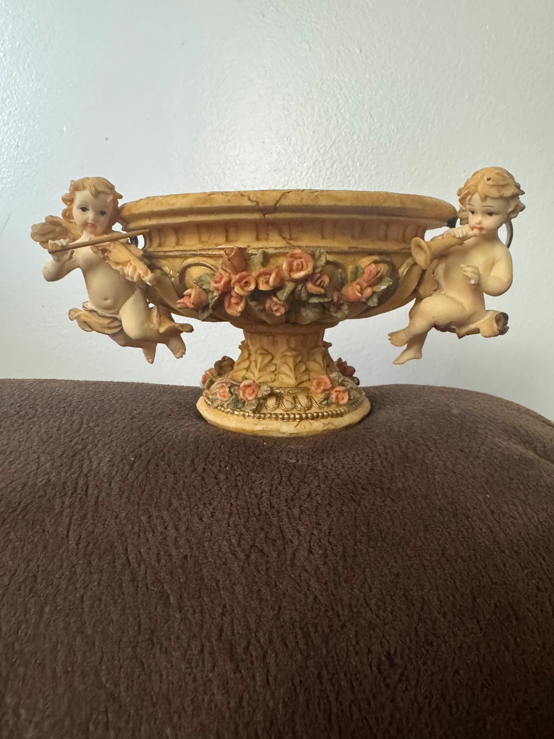 Vintage Cherub Decorative Bowl