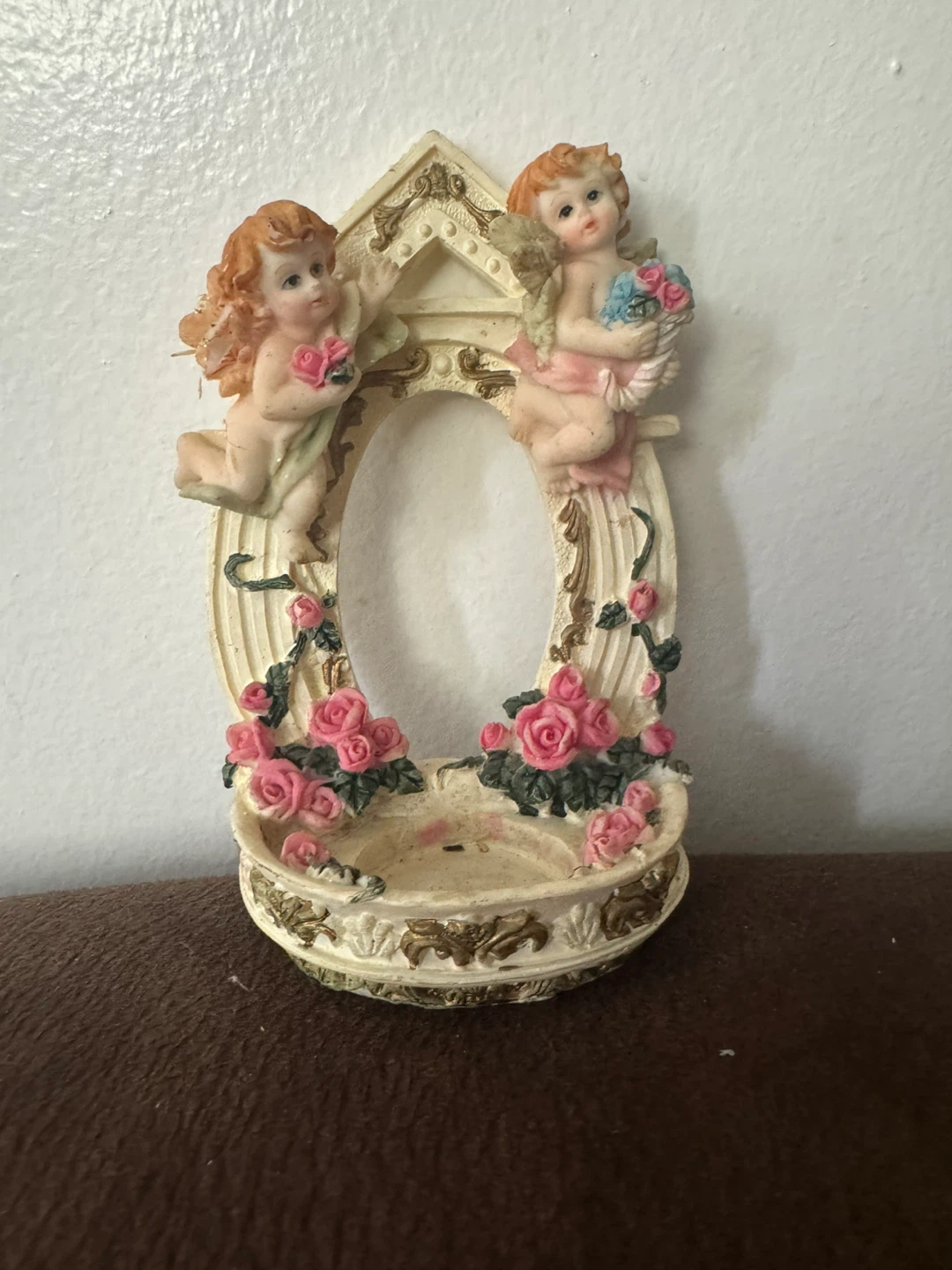 Decorative Cherub Frame Dish