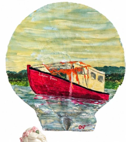 Derek Parker Painted Seashell Art