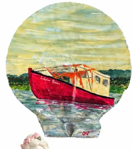 Derek Parker Painted Seashell Art