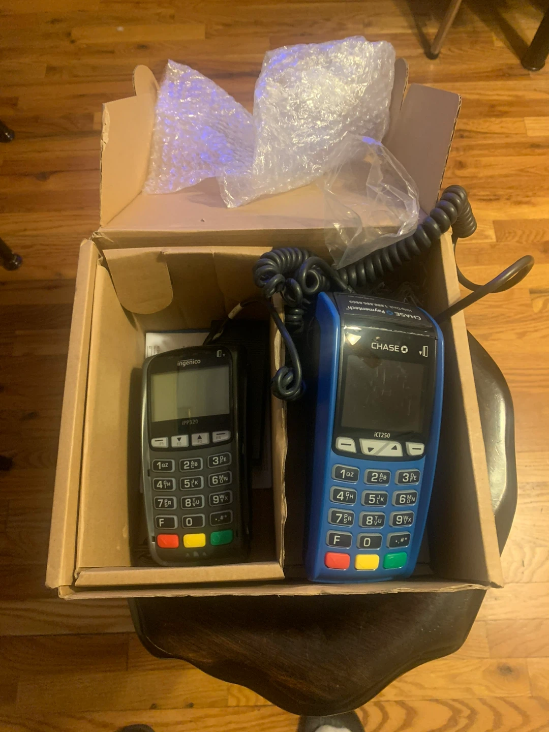 Ingenico iCT250 and iPP320 Credit Card Readers