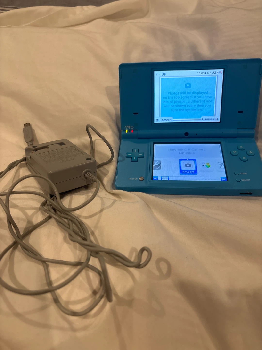 Blue Nintendo DSi Handheld Console