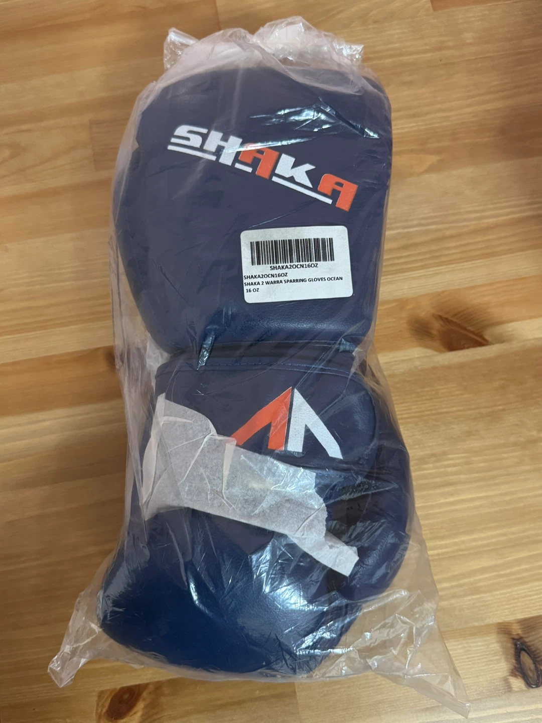 Shaka 2 Warra Sparring Gloves, Ocean, 16 oz