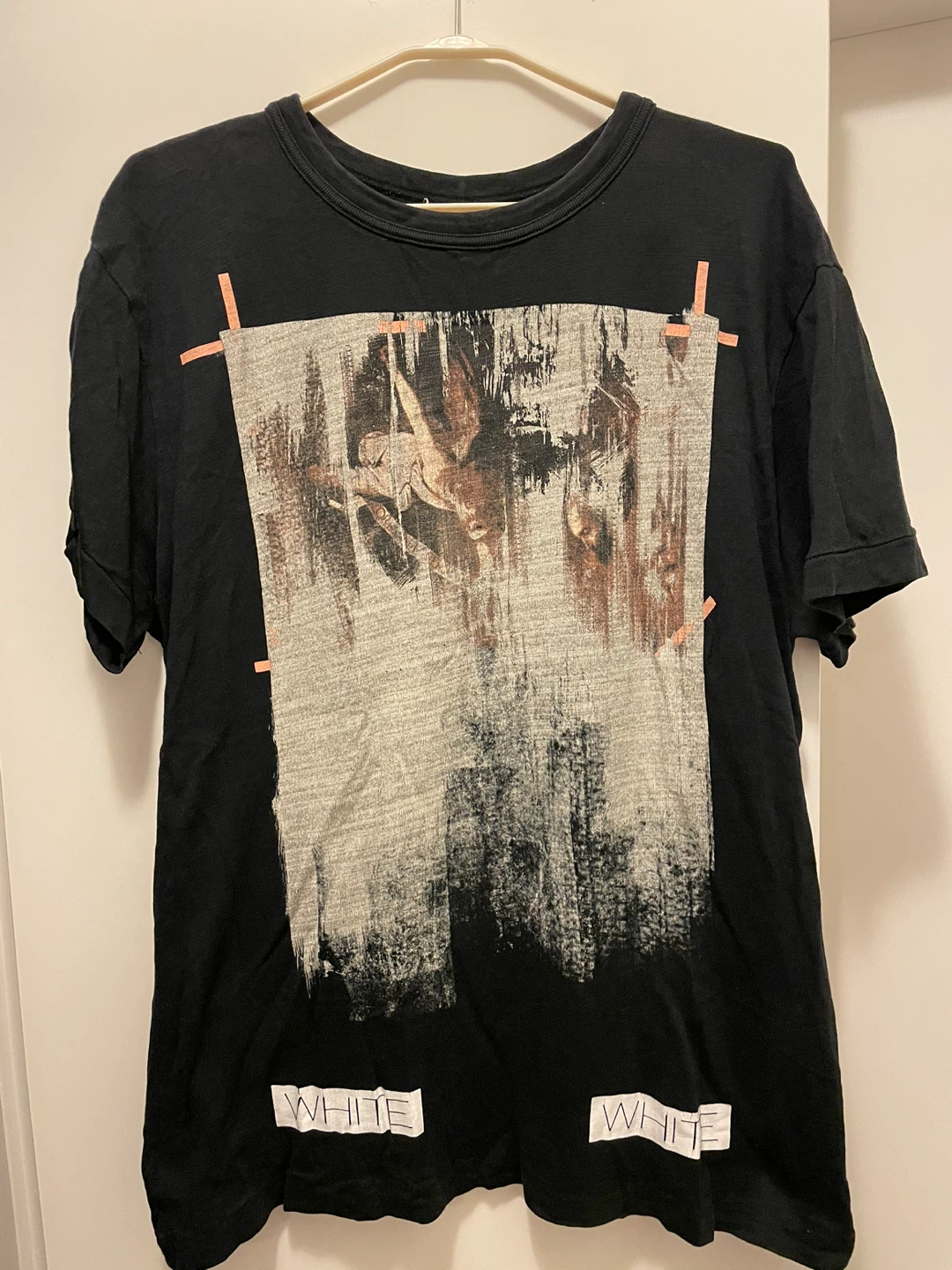 Off-White black graphic t-shirt