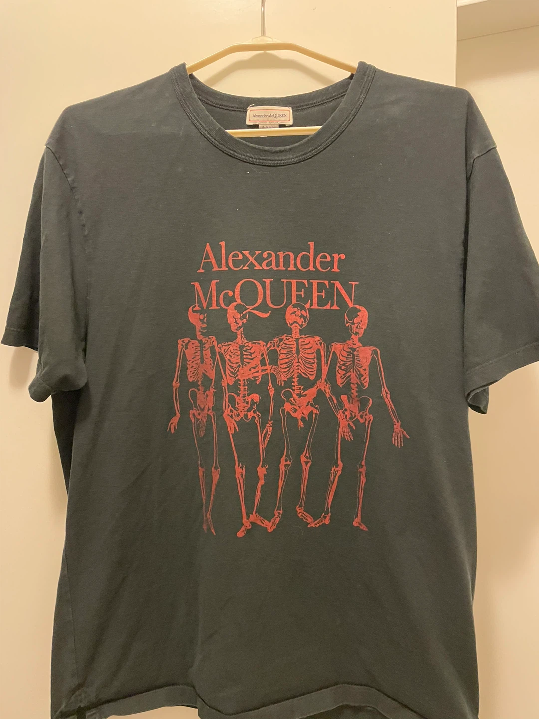 Alexander McQueen Skeleton Print T-Shirt