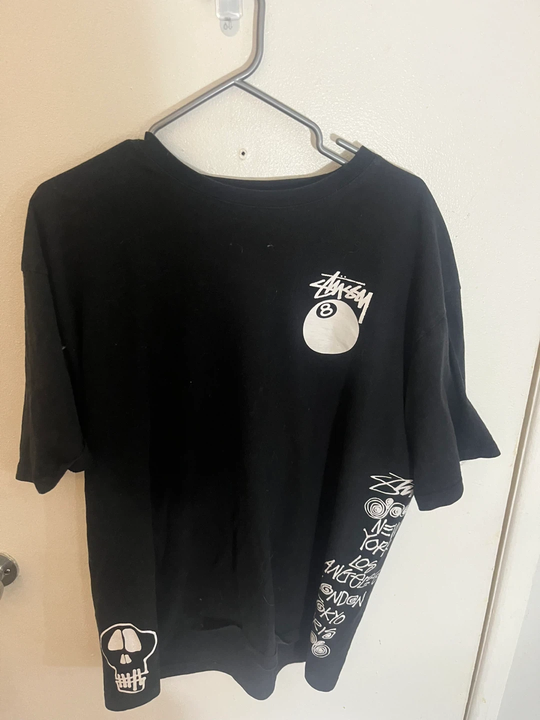 Stussy 8-Ball Graphic T-Shirt Black XL - photo 2
