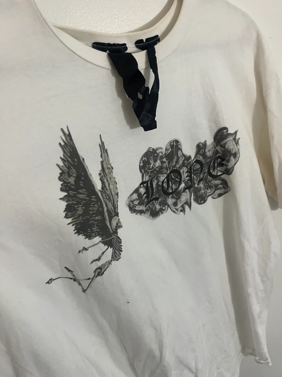 Vlone White Graphic T-Shirt size XL - photo 2