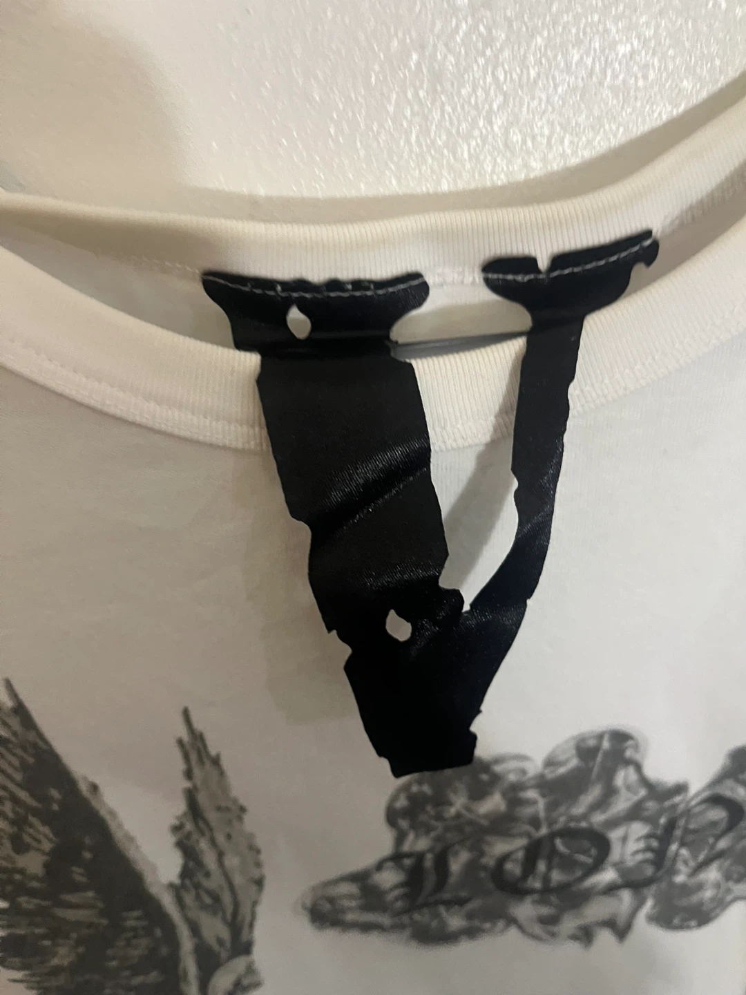 Vlone White Graphic T-Shirt size XL - photo 3