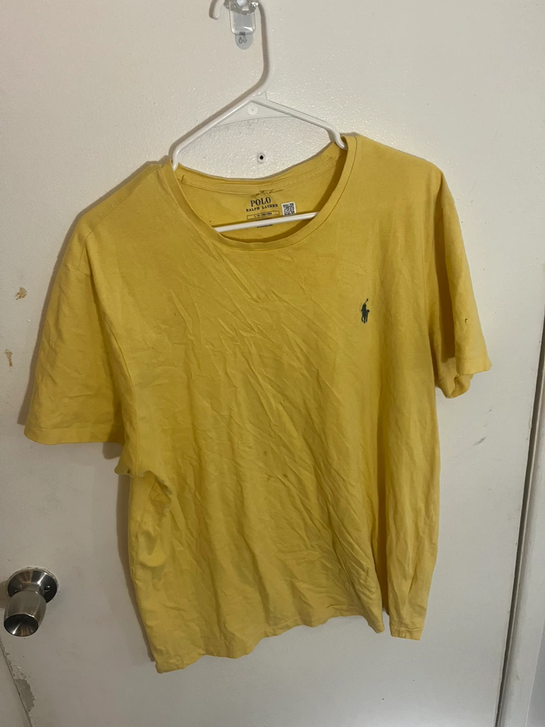 Polo Ralph Lauren Yellow T-Shirt Large