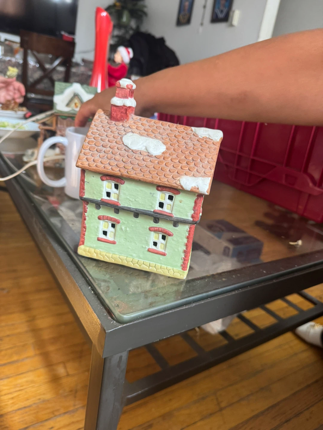 Ceramic Christmas Village House - photo 2
