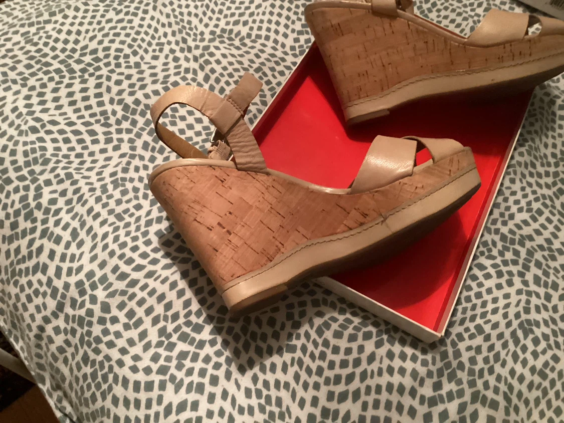 Franco Sarto Nude Wedge Sandals - photo 2