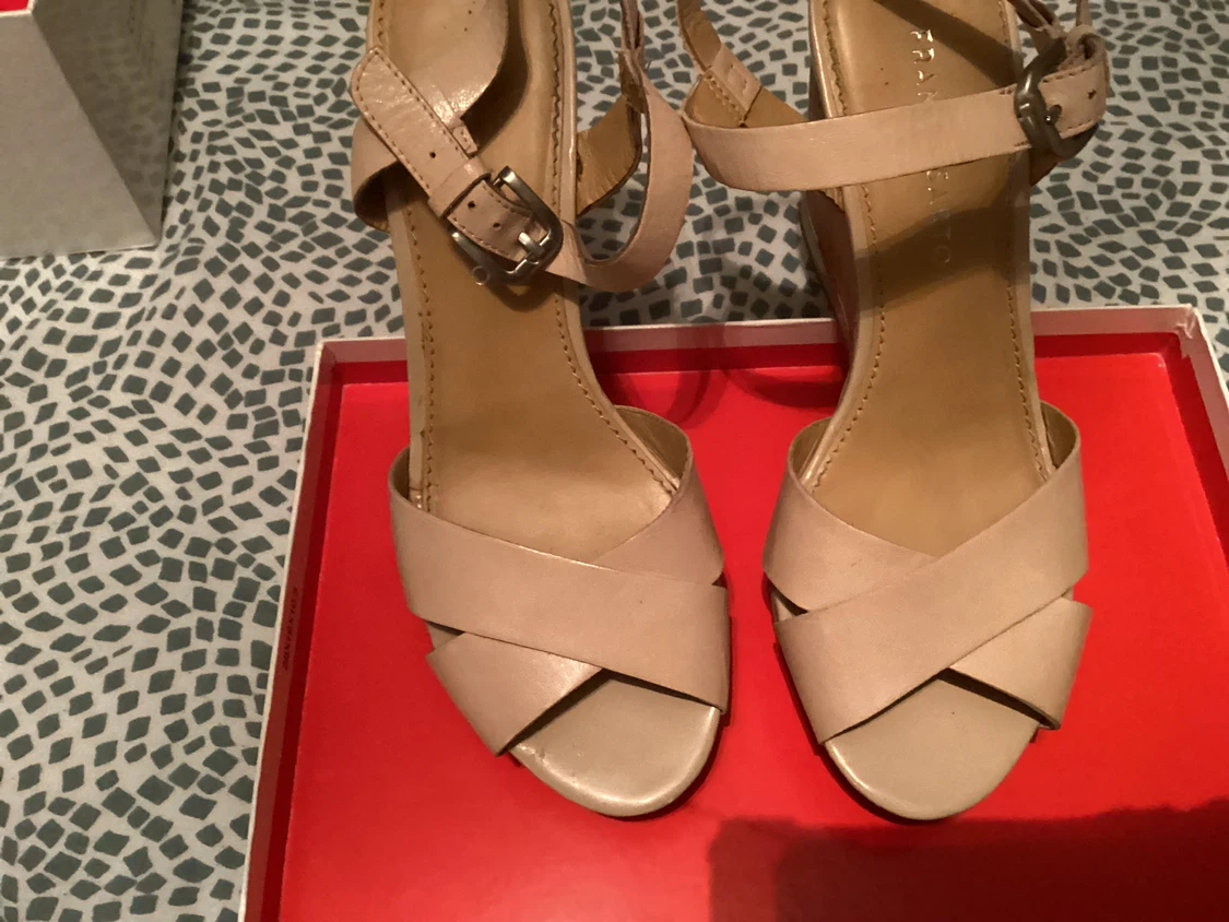 Franco Sarto Nude Wedge Sandals - photo 5
